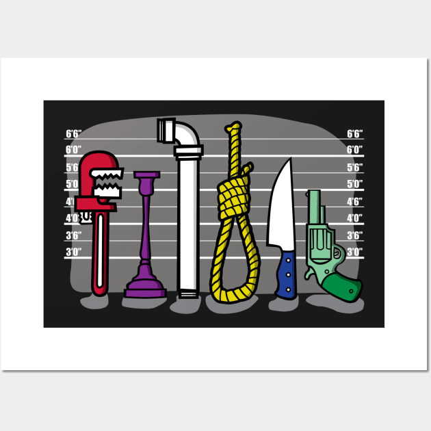 The Usual Suspects Wall Art by DetourShirts